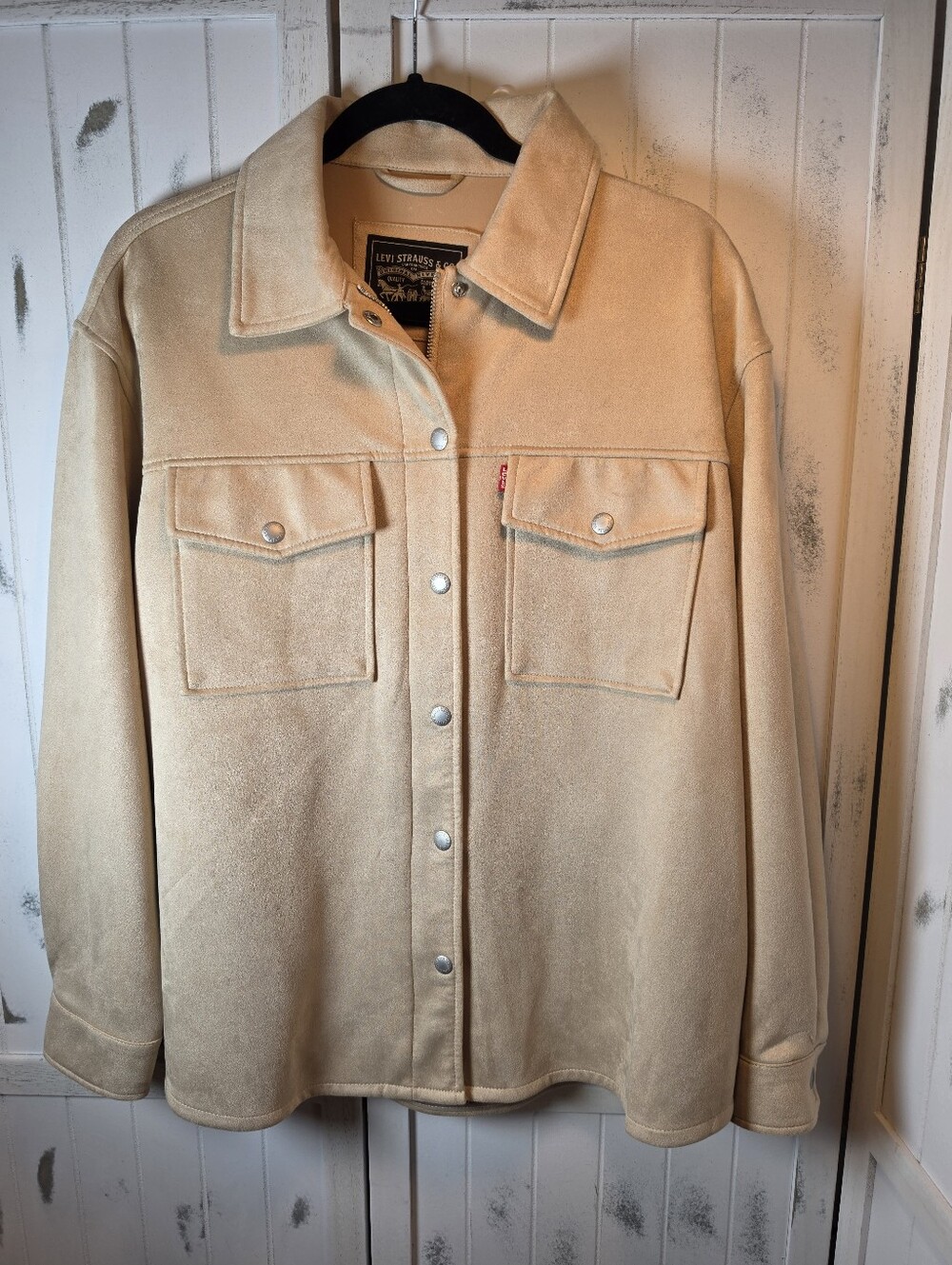 Levi's Faux Suede Shacket Jacket